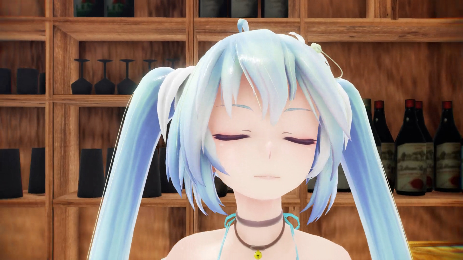 【MMD】Miku来砸店啦 こっち向いてBaby
